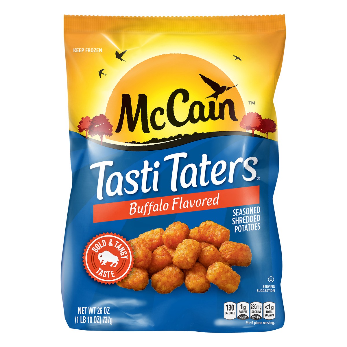 slide 9 of 11, McCain Tasti Taters Shredded Buffalo Potatoes 26 oz, 26 oz