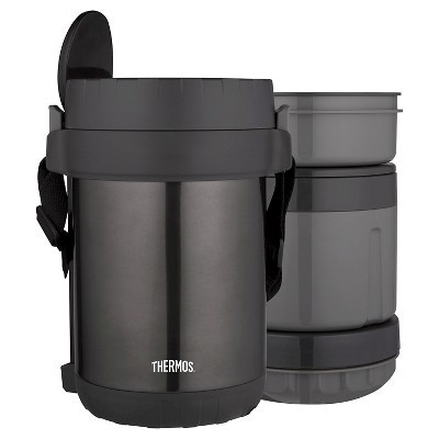 slide 1 of 1, Thermos Food Storage Jar - Smoke, 20 oz