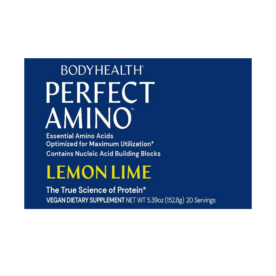 slide 1 of 1, BODYHEALTH Perfect Amino Powder - Lemon Lime, 5.39 oz