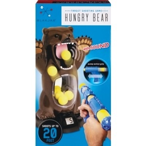 slide 1 of 1, Blakjax Target Shooting Game Hungry Bear, 1 ct