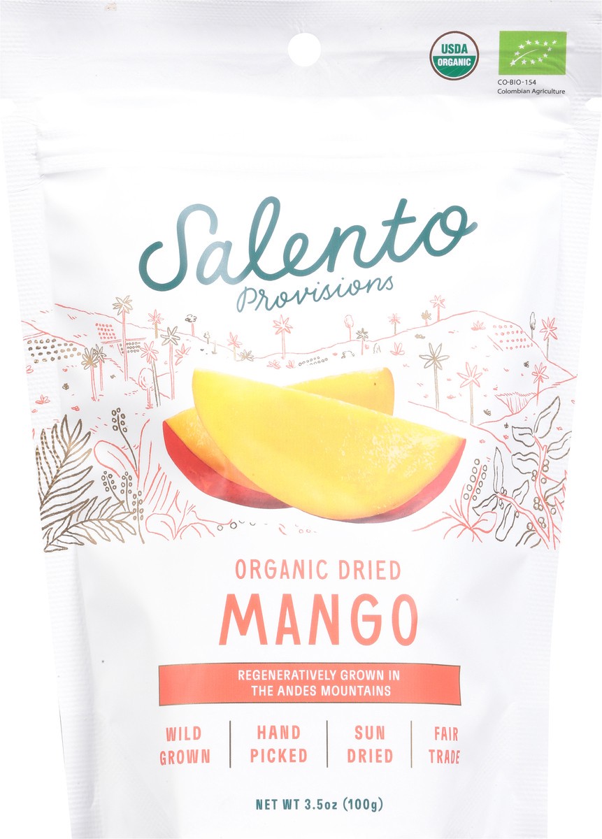slide 6 of 14, Salento Provisions Dried Organic Mango 3.5 oz, 3.5 oz
