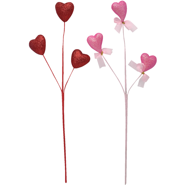 slide 1 of 1, CREATIVE HOME Love Hearts Stem, 1 ct