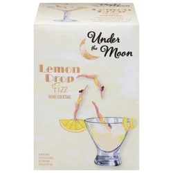 Under the Moon Fizz Lemon Drop Wine Cocktail - 4 x 12 fl oz Cans