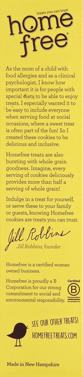 slide 3 of 5, Homefree Lemon Burst Mini Cookies 5 oz, 5 oz