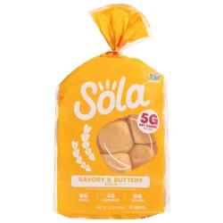 Sola Savory & Butter Rolls