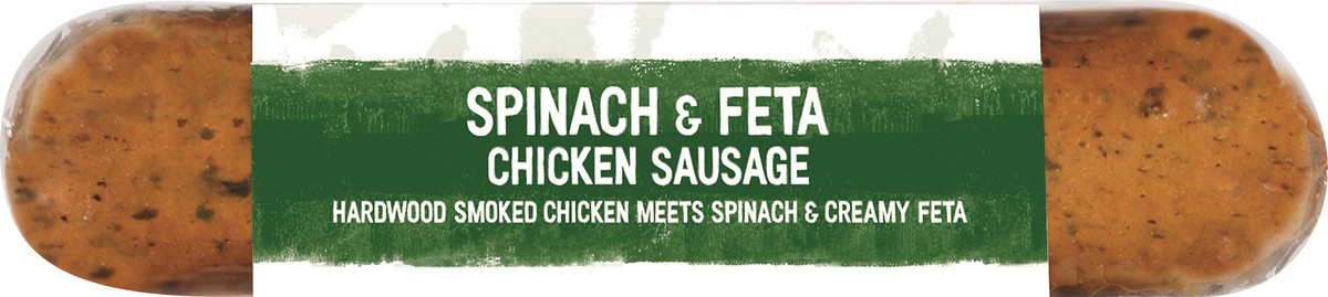 slide 7 of 7, Applegate Organics Mild Spinach & Feta Chicken Sausage, 12 oz