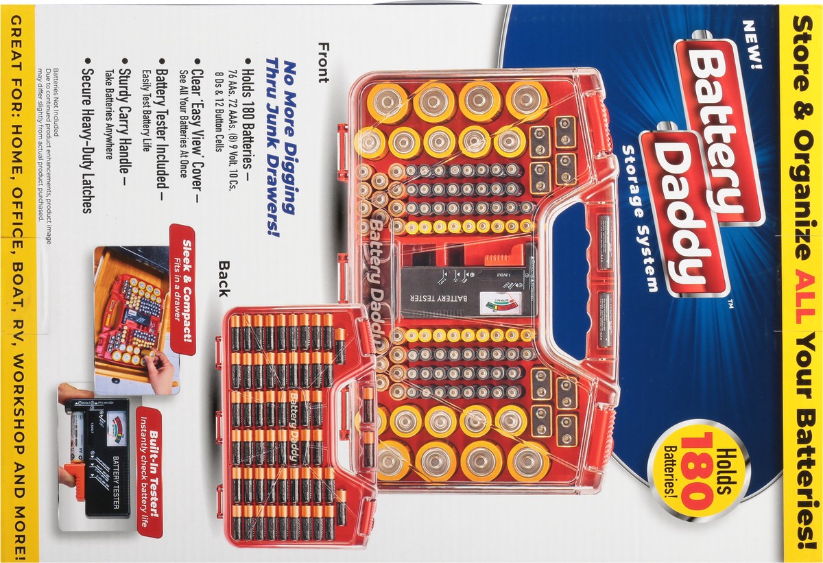 slide 2 of 9, Battery Daddy Storage System 1 ea, 1 ct