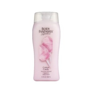 slide 1 of 1, Body Fantasies Signature, Cotton Candy Body Wash, 12 oz