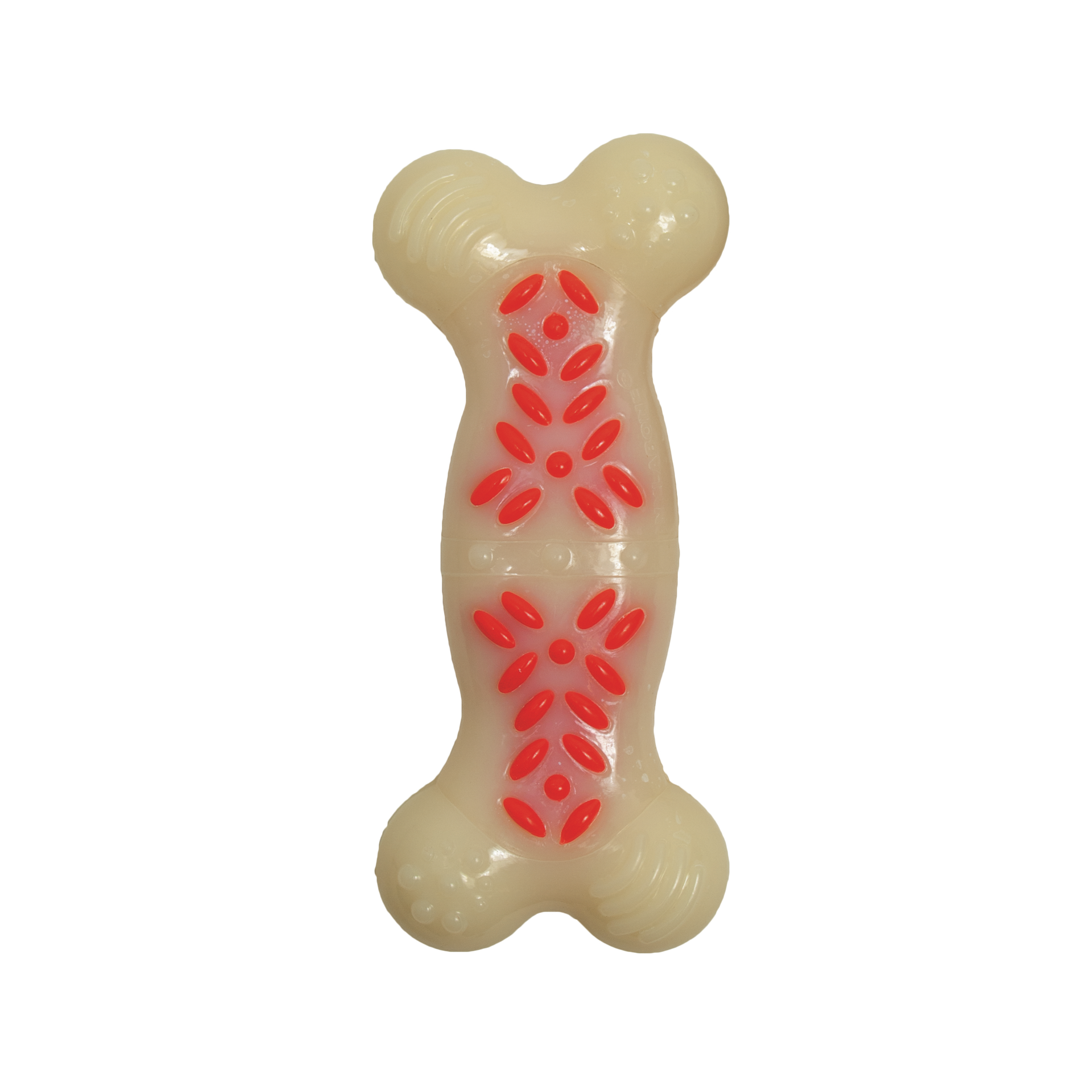 slide 3 of 8, Nylabone Dura Chew Plus Wolf Bacon Flav, 1 ct