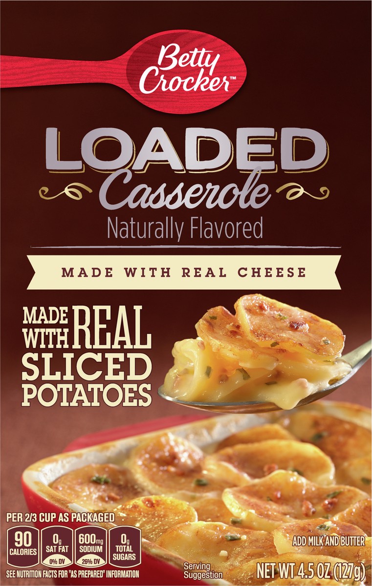 slide 6 of 9, Betty Crocker Loaded Casserole Potatoes, 4.5 oz, 4.5 oz