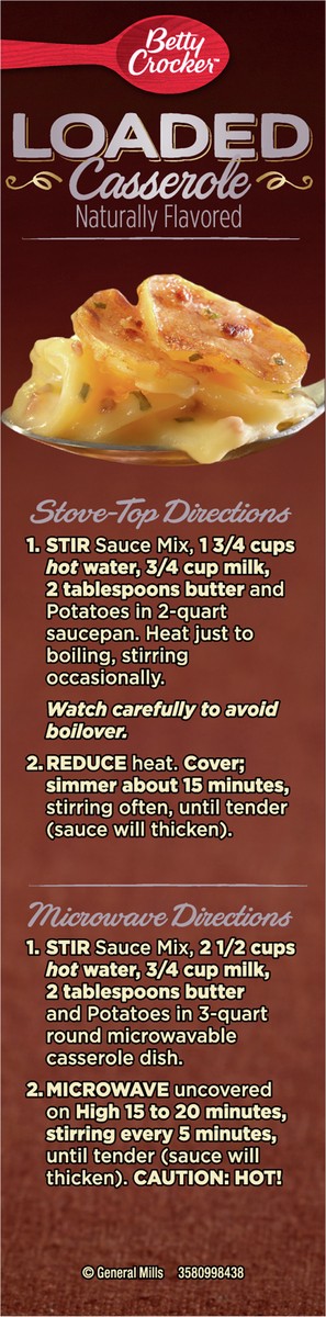 slide 7 of 9, Betty Crocker Loaded Casserole Potatoes, 4.5 oz, 4.5 oz