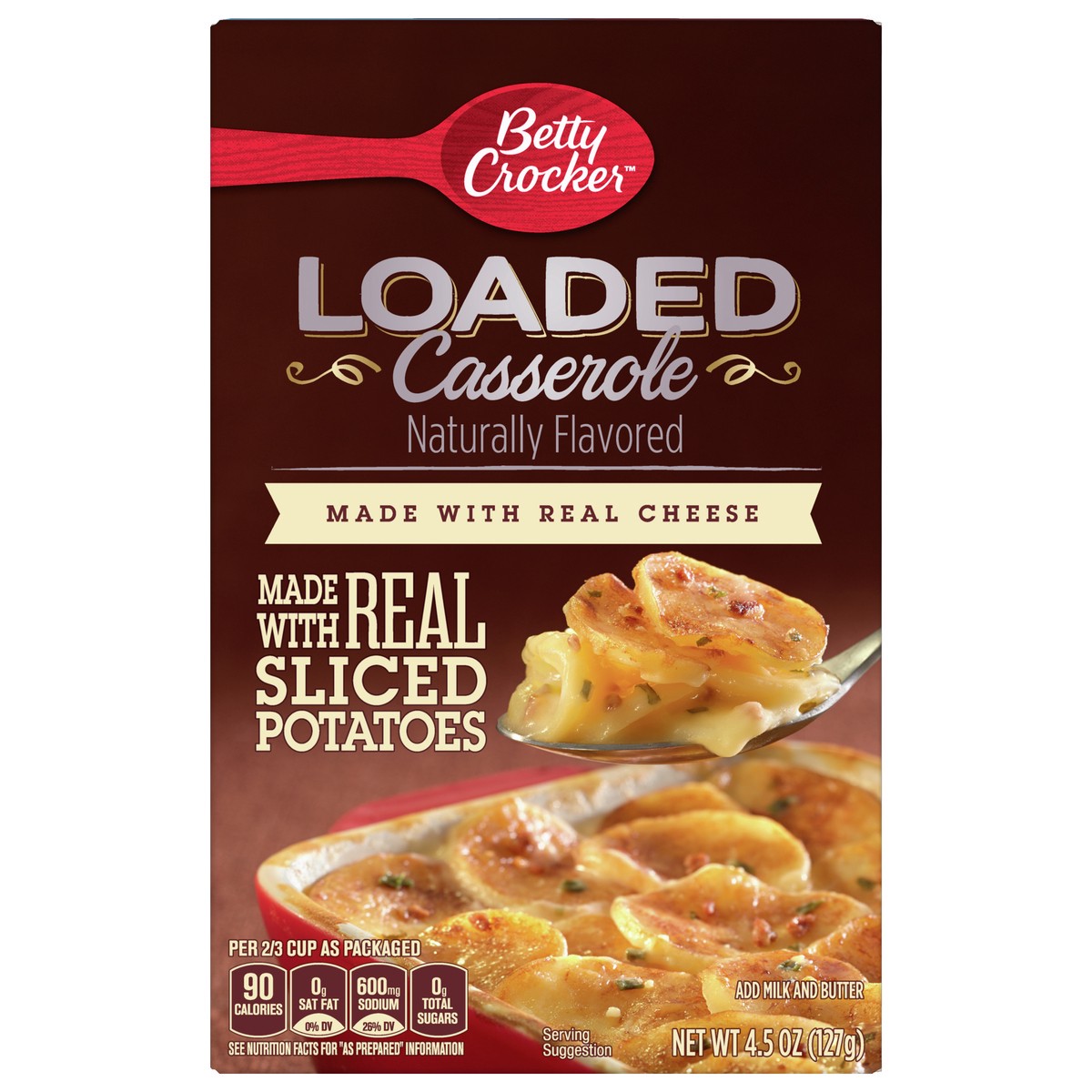 slide 1 of 9, Betty Crocker Loaded Casserole Potatoes, 4.5 oz, 4.5 oz