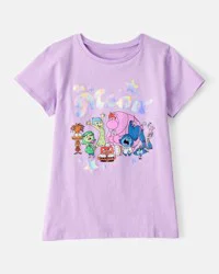 Carter's Kid InsideOut Short-Sleeve Graphic Tee - Purple - Size 8