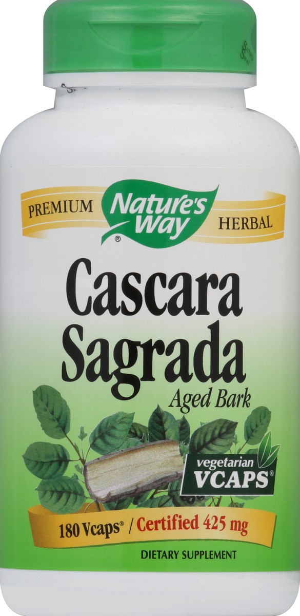 slide 2 of 2, Nature's Way Cascara Sagrada, 180 ct