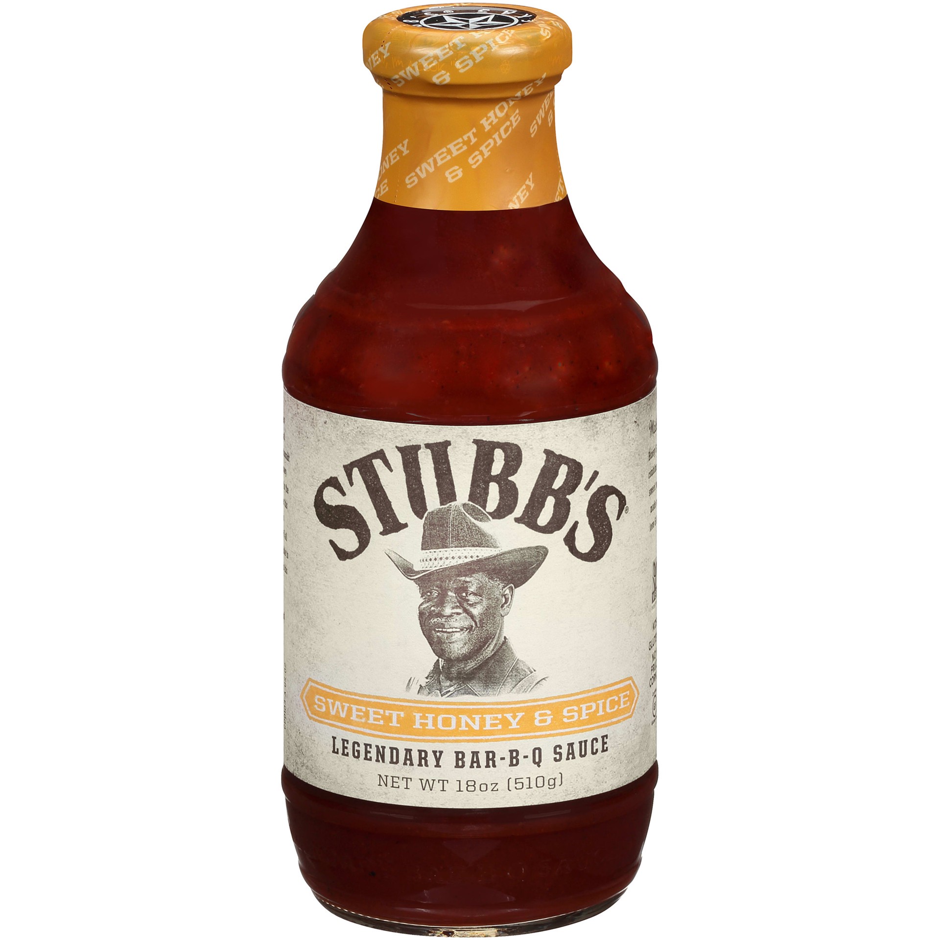 slide 1 of 5, Stubb's Sweet Honey Spice Bbq Sauce, 18 oz