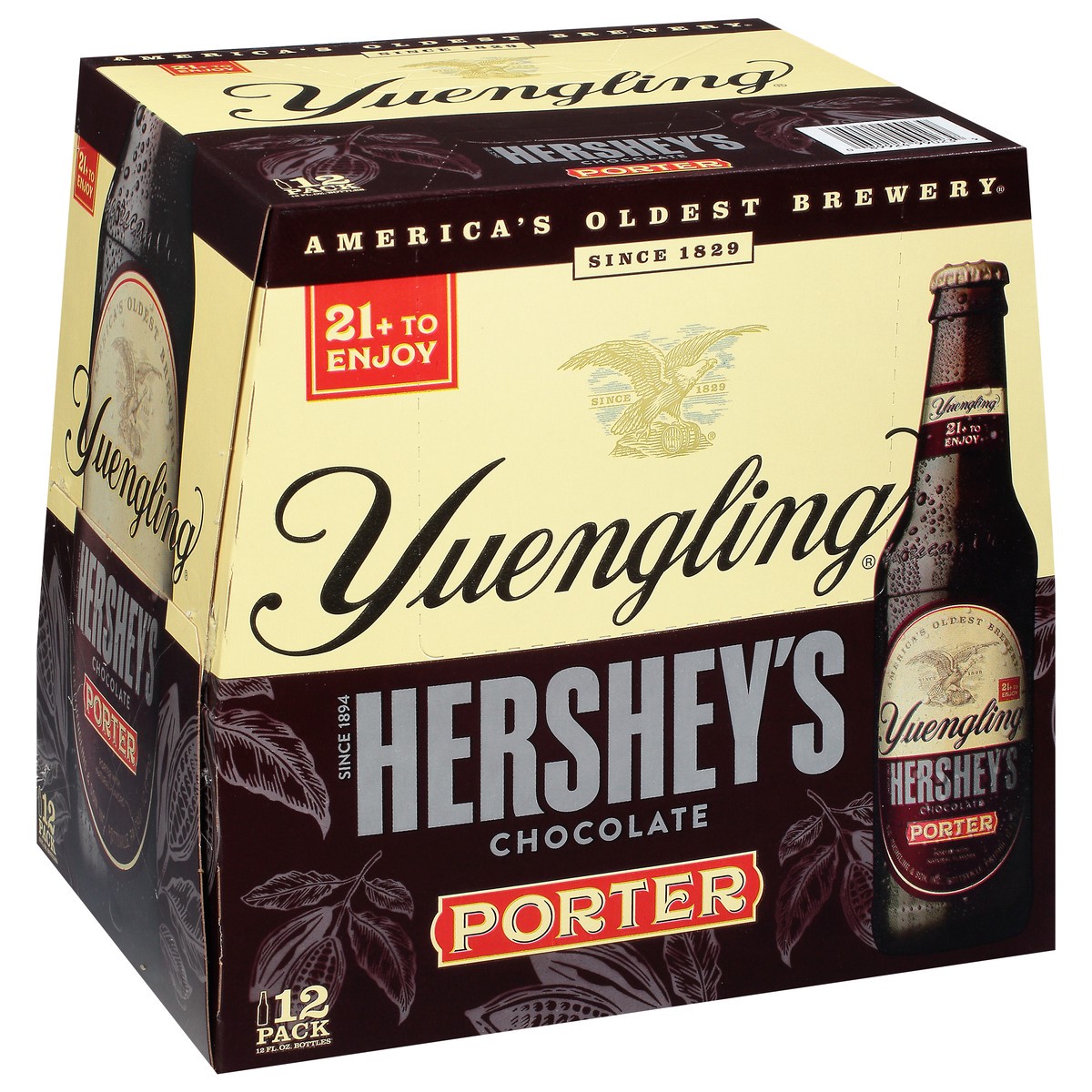 slide 12 of 12, Yuengling Hershey's Chocolate Porter Beer 12 - 12 fl oz Bottles, 12 ct; 12 oz