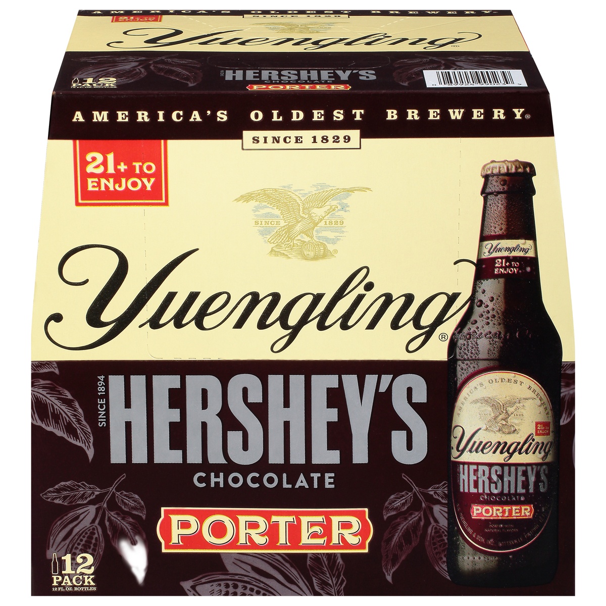 Yuengling Hershey's Chocolate Porter Beer 12 - 12 fl oz Bottles 1 ct ...