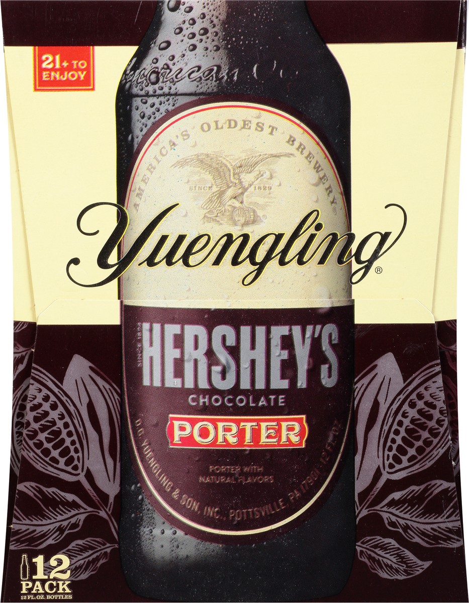 slide 11 of 12, Yuengling Hershey's Chocolate Porter Beer 12 - 12 fl oz Bottles, 12 ct; 12 oz