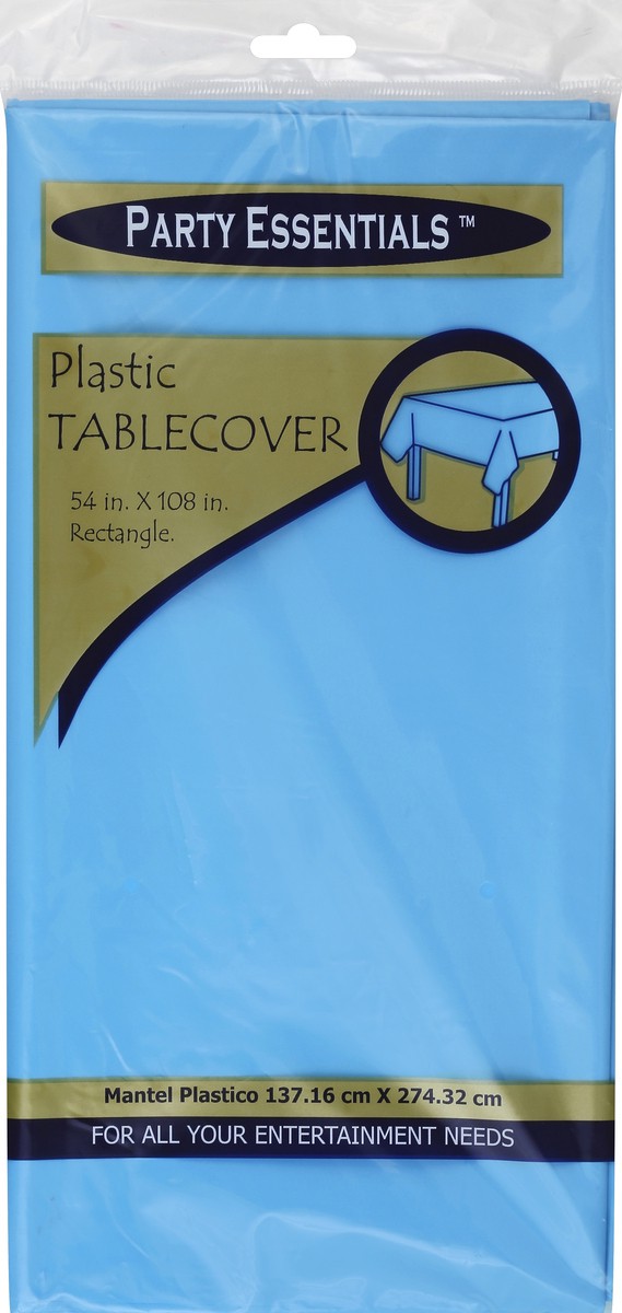 slide 1 of 3, Party Essentials North West Blue Tablecloth, 1 ct