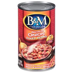 B&M Bacon & Onion Baked Beans, 28 oz