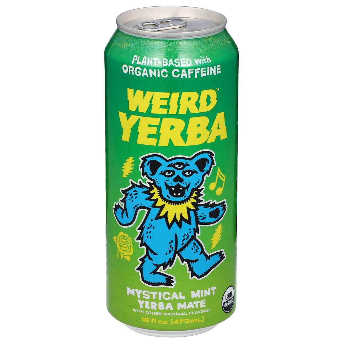 slide 1 of 13, Drink Weird Mystical Mint Yerba Mate 16 fl oz, 16 fl oz