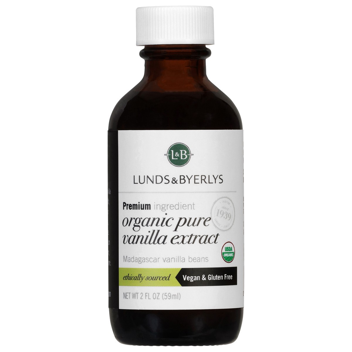 slide 1 of 4, Lunds & Byerlys Organic Pure Vanilla Extract 2 fl oz, 2 fl oz