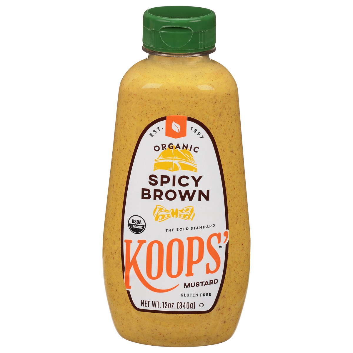 slide 5 of 13, Koops' Organic Spicy Brown Mustard 12 oz, 12 oz