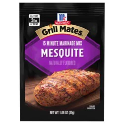 McCormick Grill Mates Mesquite Marinade Mix, 1.06 oz