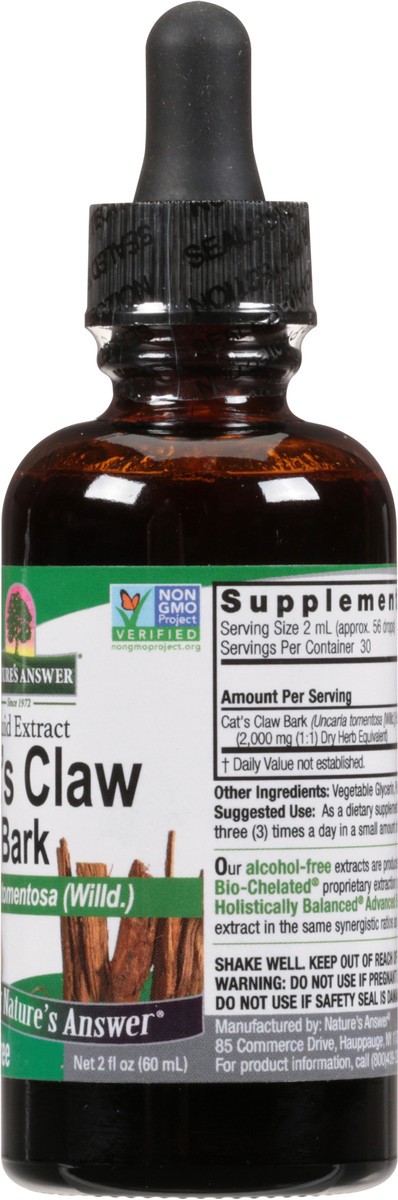 slide 3 of 13, Nature's Answer Cat's Claw Bark Fluid Extract 2 fl oz, 2 fl oz