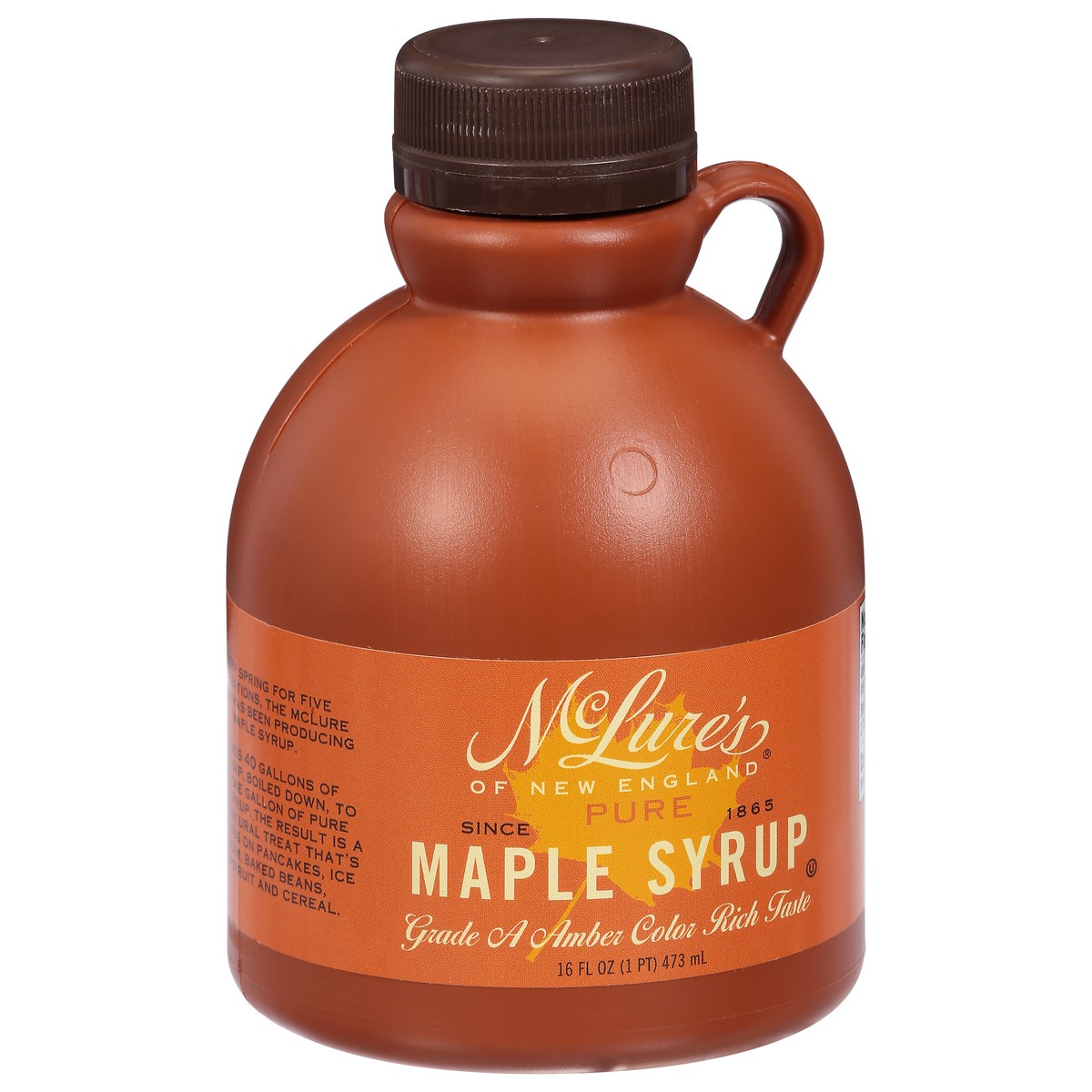 slide 11 of 13, McLure's Pure Maple Syrup 16 fl oz, 16 fl oz