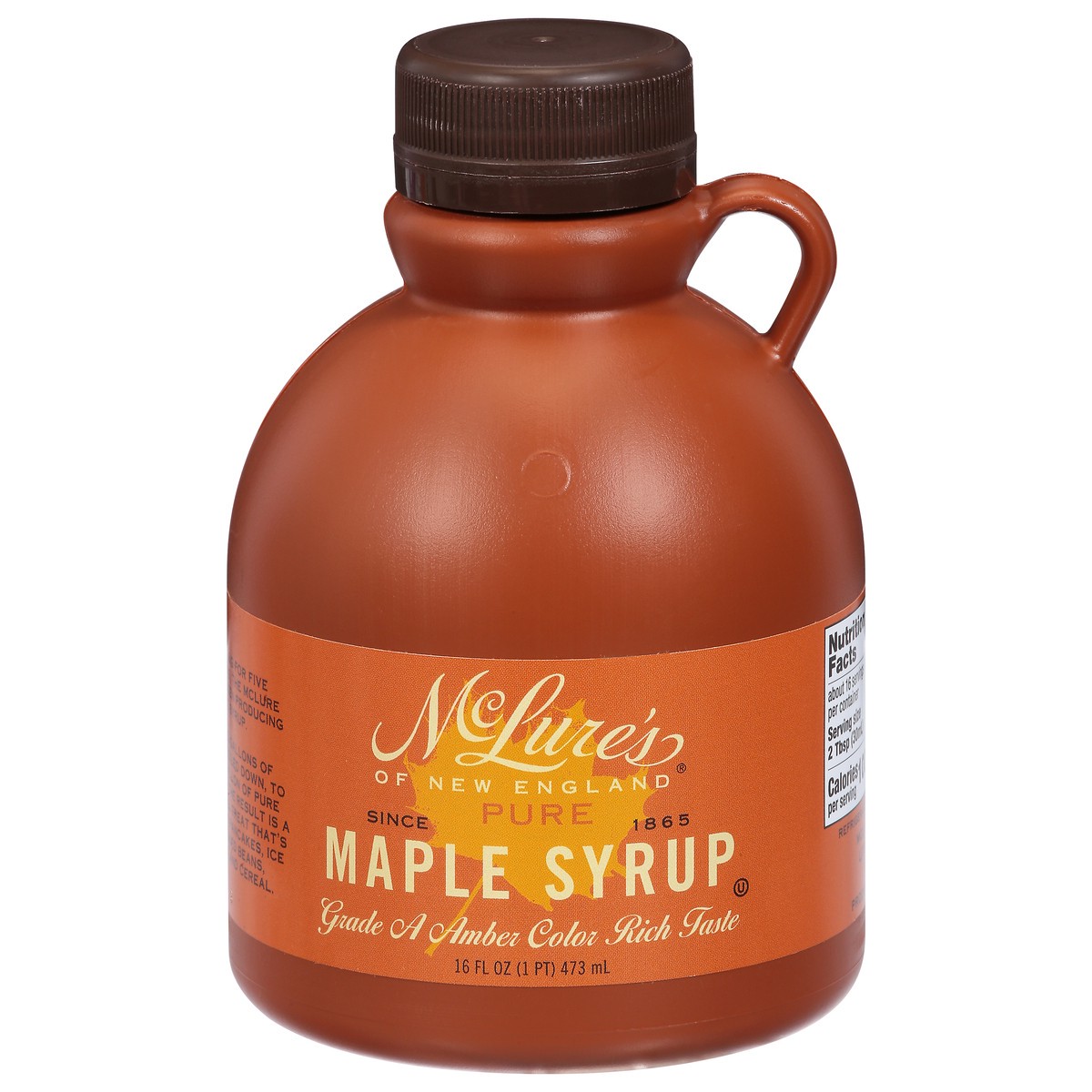 slide 7 of 13, McLure's Pure Maple Syrup 16 fl oz, 16 fl oz