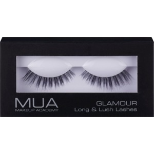 slide 1 of 1, MUA Glamour Long And Lush Lashes Black, 2 ct