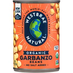 Westbrae Natural Low Sodium Organic Garbanzo Beans