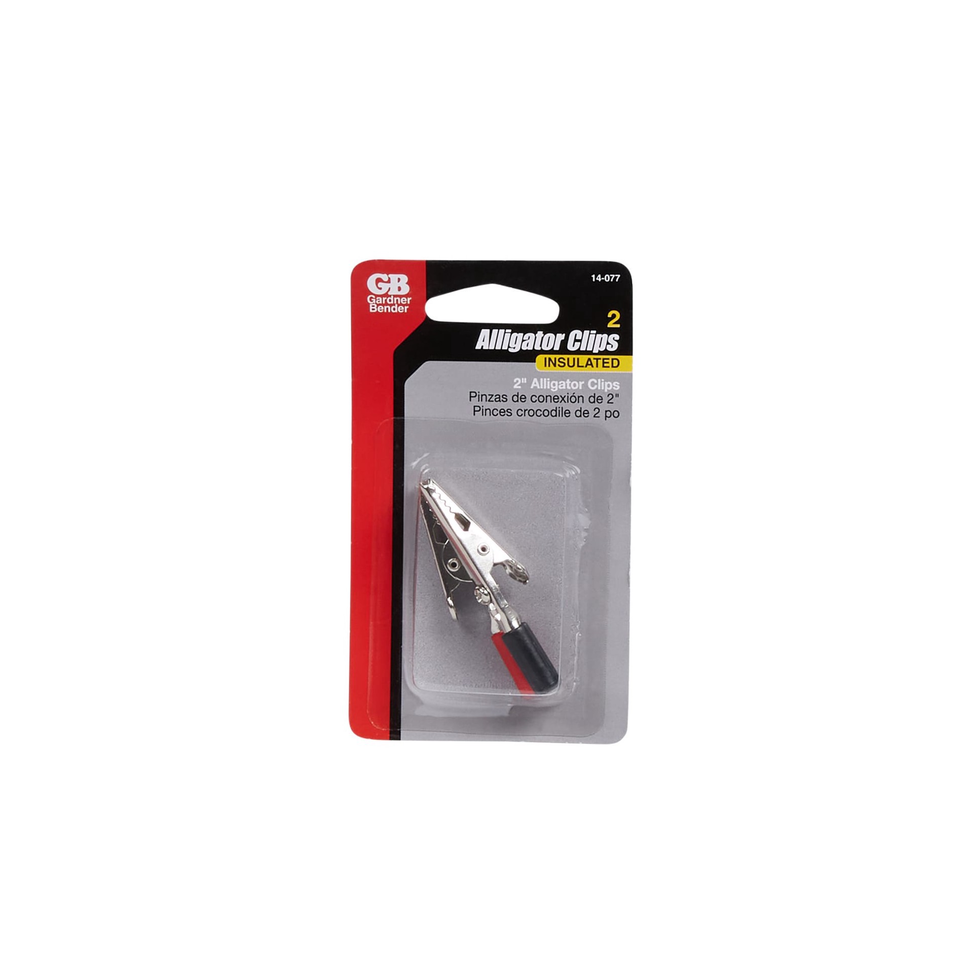 slide 3 of 3, Gardner Bender 2 In. Standard Insulated Alligator Clip, 1 ct