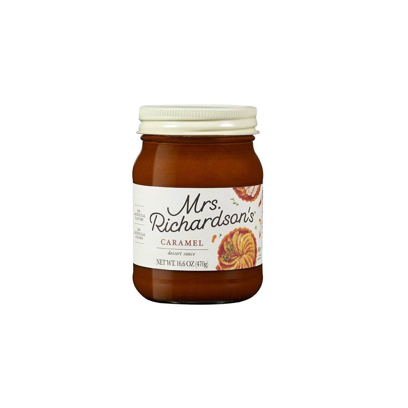 slide 1 of 2, Mrs. Richardson's Caramel Dessert Sauce 16.6 oz, 16.6 oz