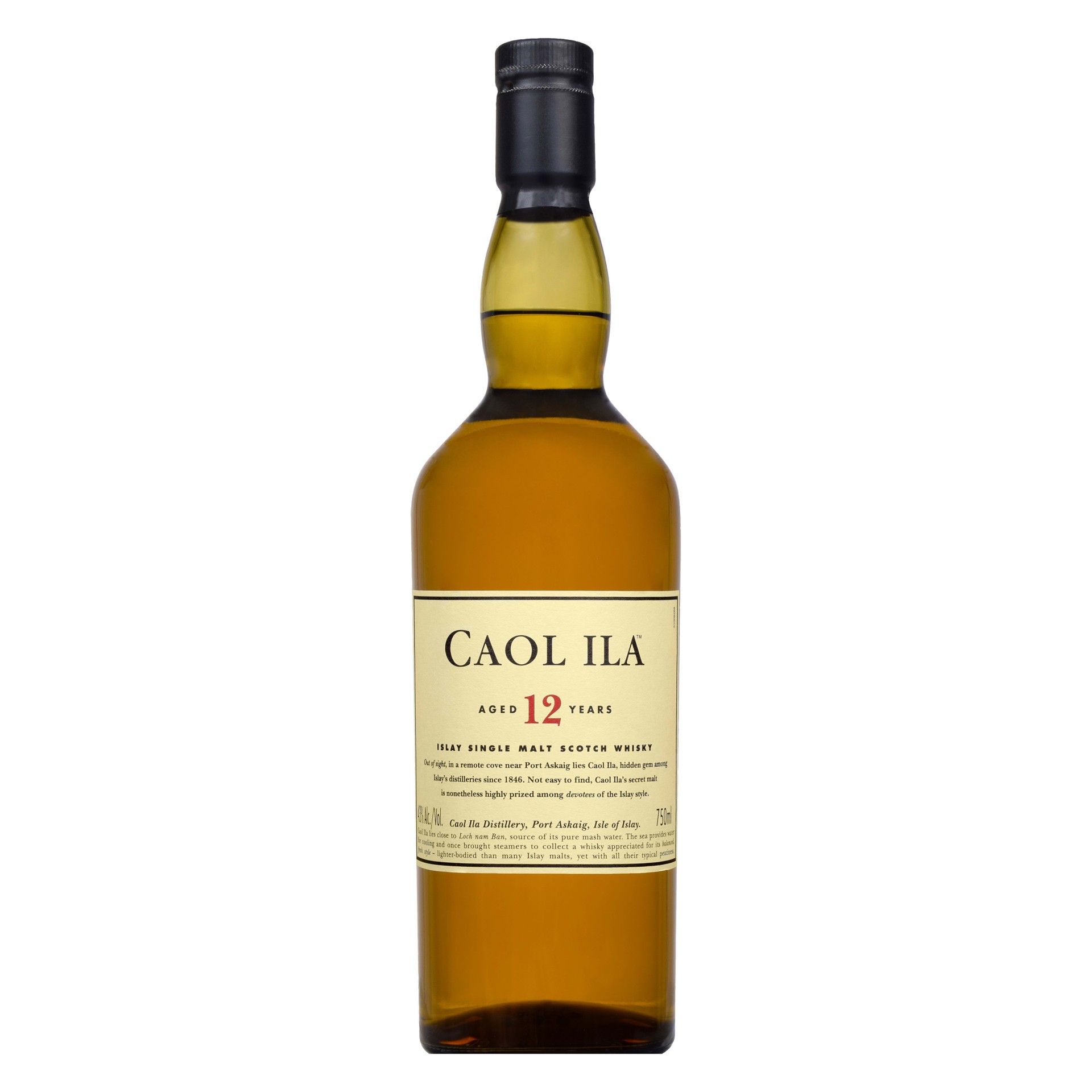 slide 1 of 3, Caol Ila 12 Year Old Single Malt Scotch Whisky, 750 mL, 750 ml