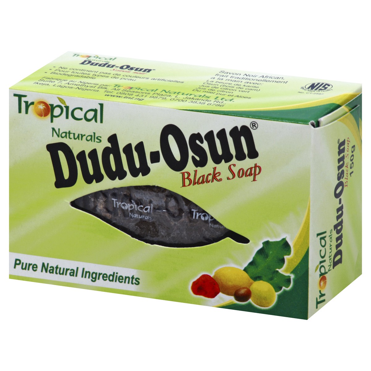 slide 6 of 12, Tropical Naturals Black Soap 150 gr, 150 g