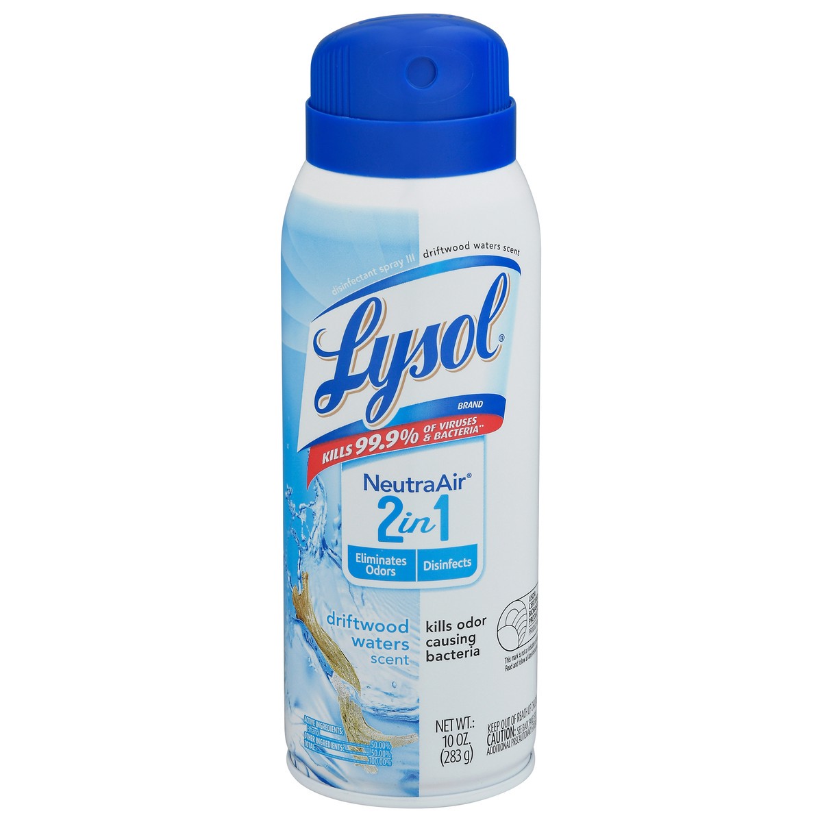 slide 1 of 9, Lysol Driftwood Ca Spray, 10 oz