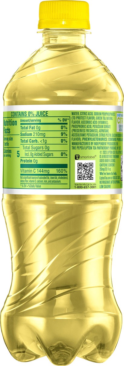 slide 3 of 4, Lipton Diet Green Tea Citrus - 20 fl oz, 20 fl oz