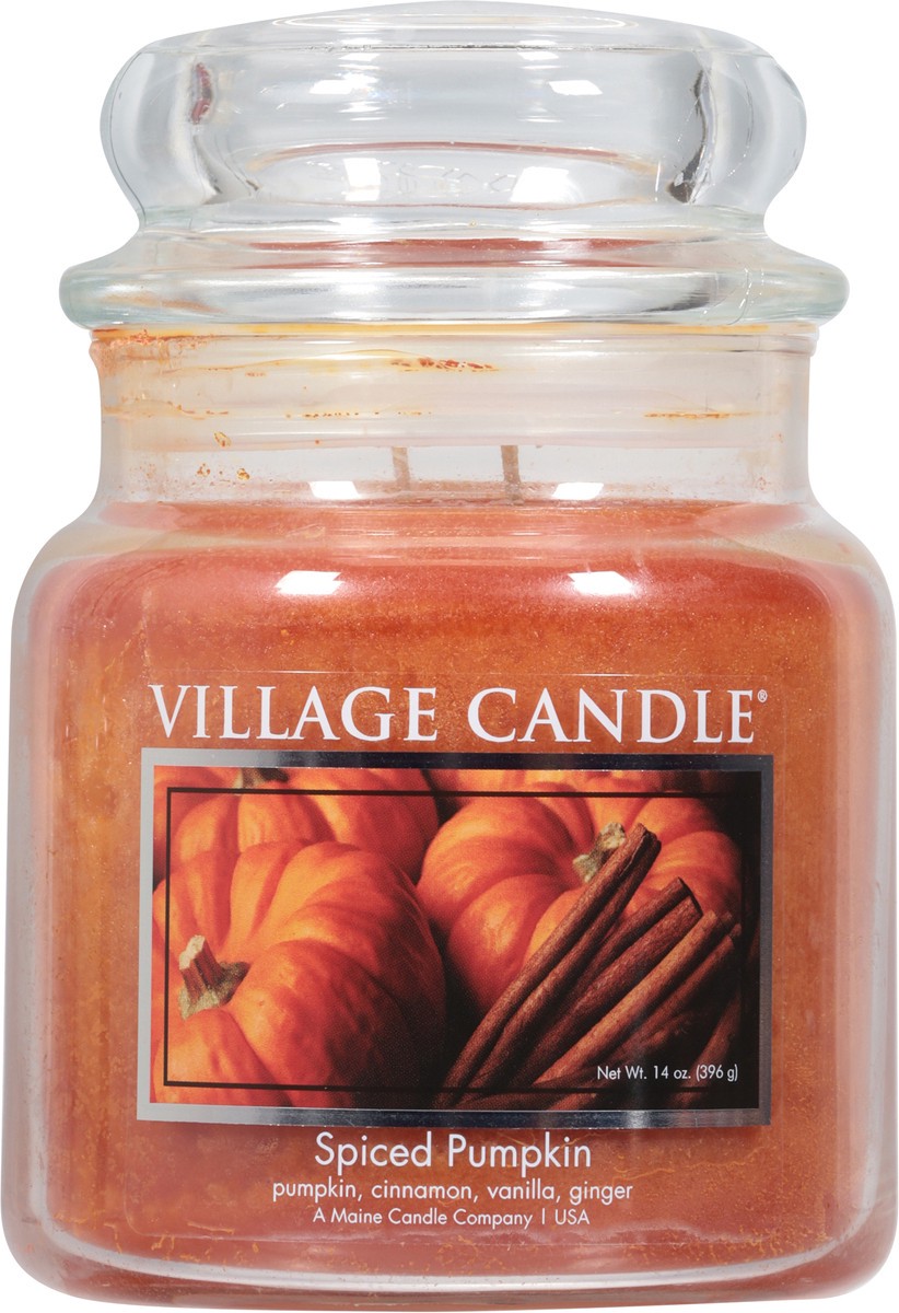 slide 4 of 12, Village Candle Spiced Pumpkin, 13 oz