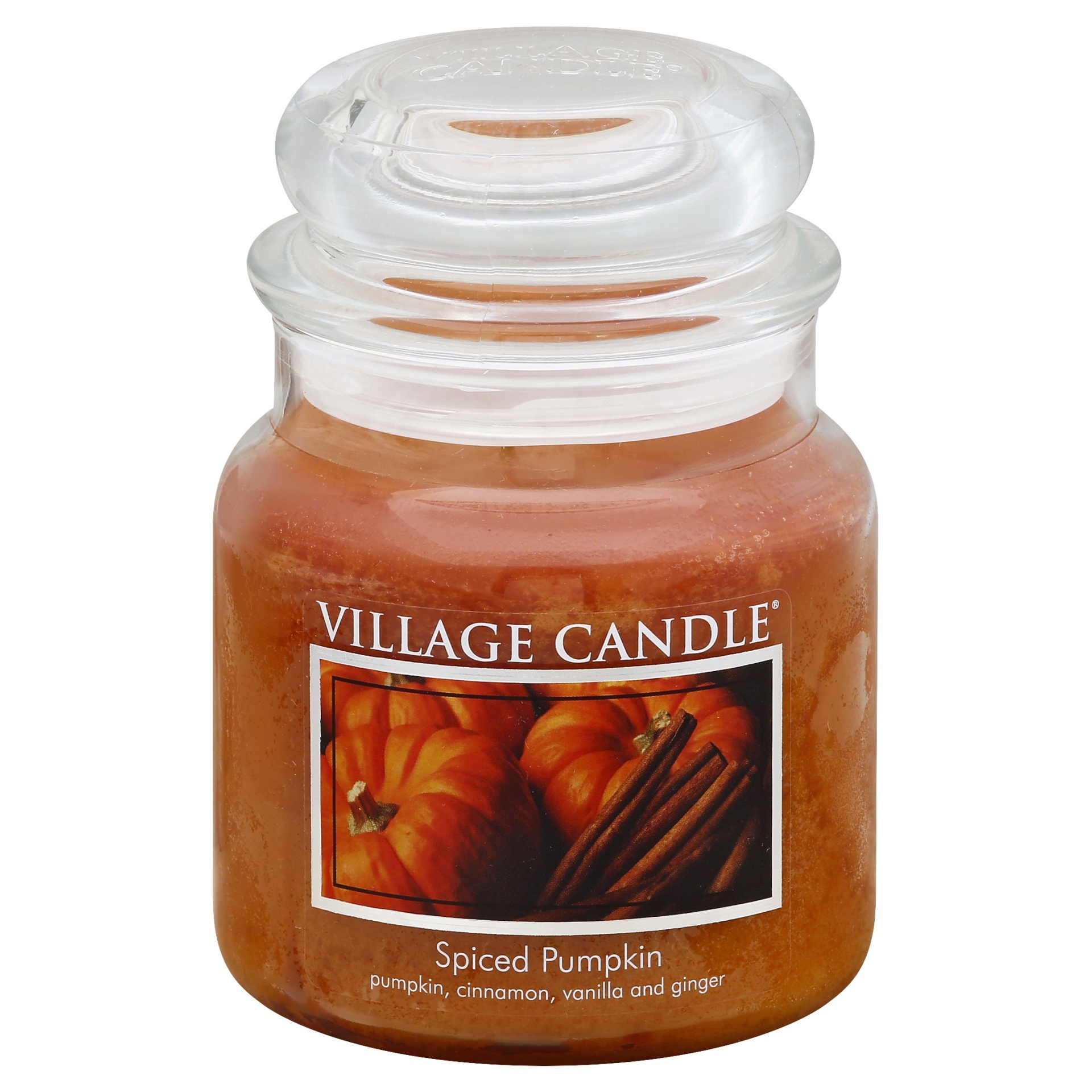 slide 1 of 1, Village Candle Spiced Pumpkin, 13 oz