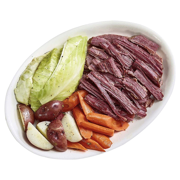 slide 4 of 13, Bergin Fruit and Nut Company Meijer Corned Beef Flat Cut, per lb