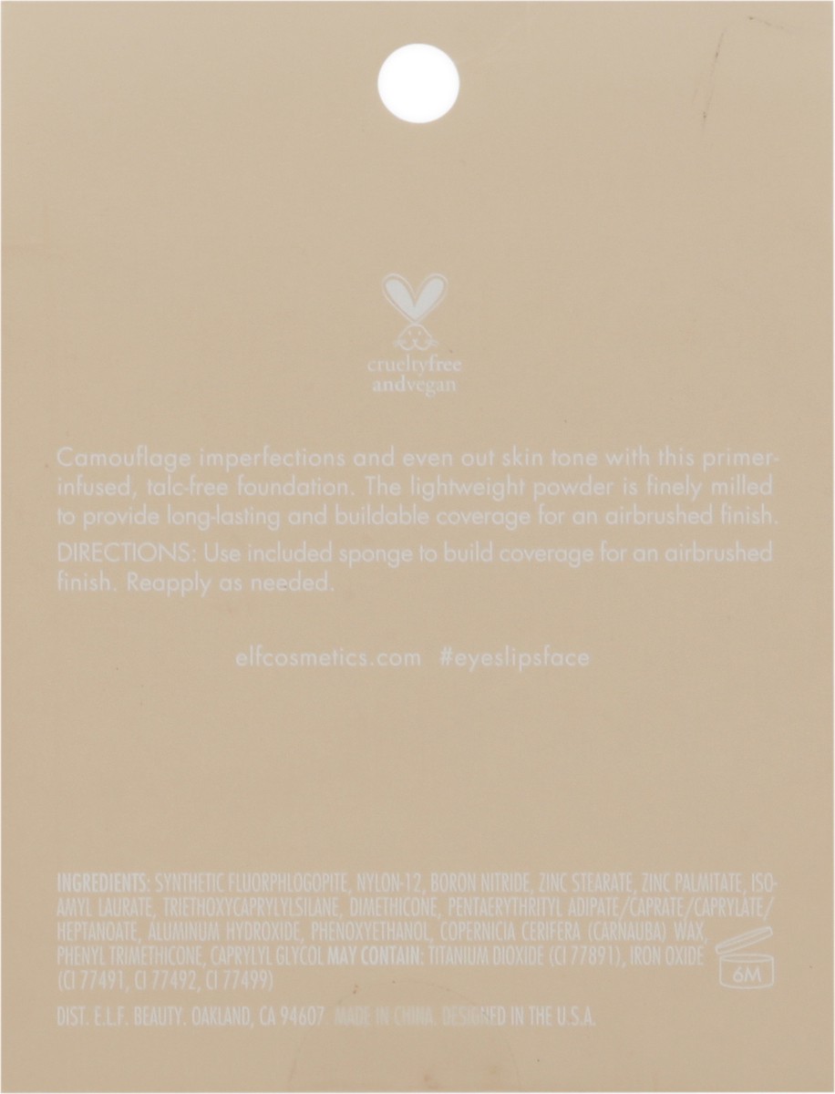 slide 12 of 12, e.l.f. Elf Camo Powder Foundation, 0.28 oz