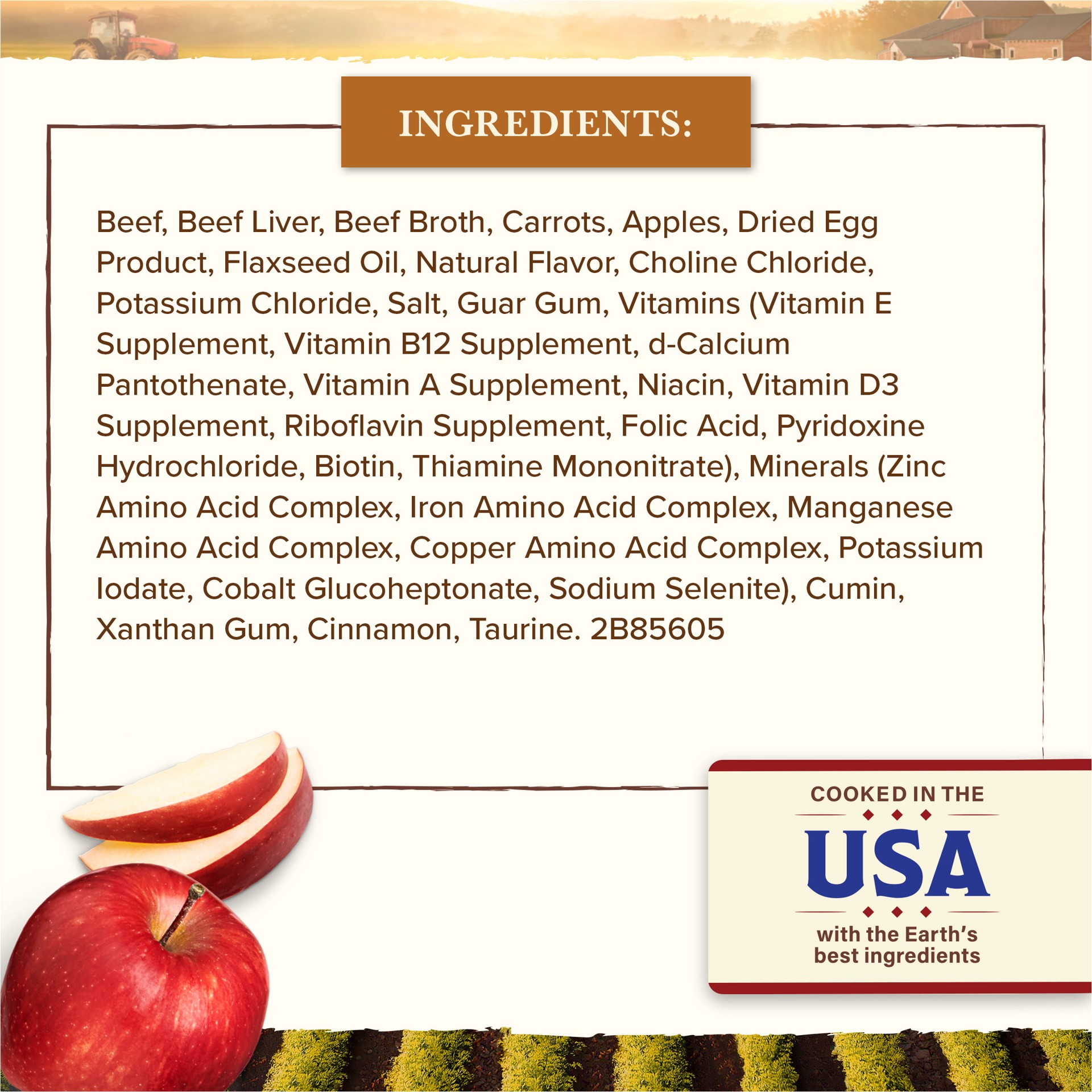 slide 2 of 4, Whole Earth Farms Grain Free Small Breed Wet Dog Food Beef Dinner - 3 oz Can, 1 ct