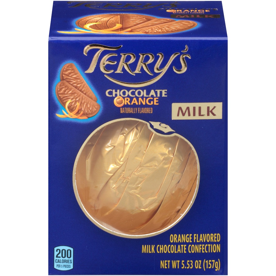 slide 1 of 1, Terry's Orange Milk Chocolate Confection, 5.53 oz