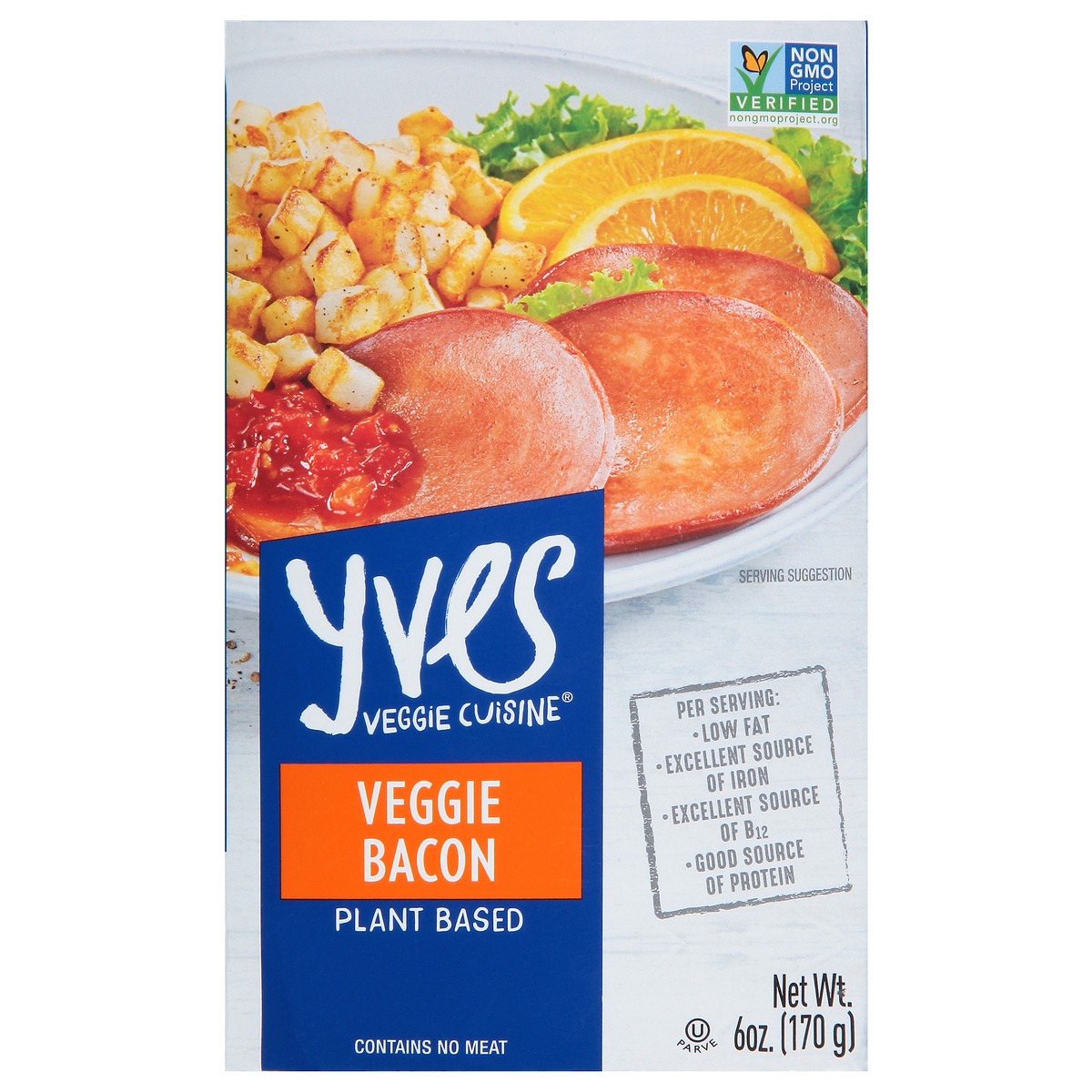 slide 1 of 1, Yves Veggie Cuisine Veggie Cuisine Canadian Bacon 170 oz, 6 oz