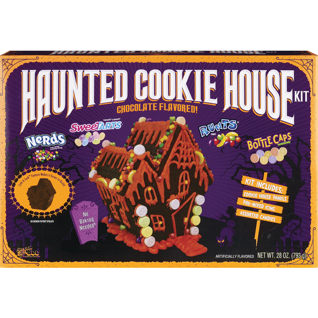 slide 1 of 1, Just Born Bee Sweetarts Nerds Haunted House, 28 oz