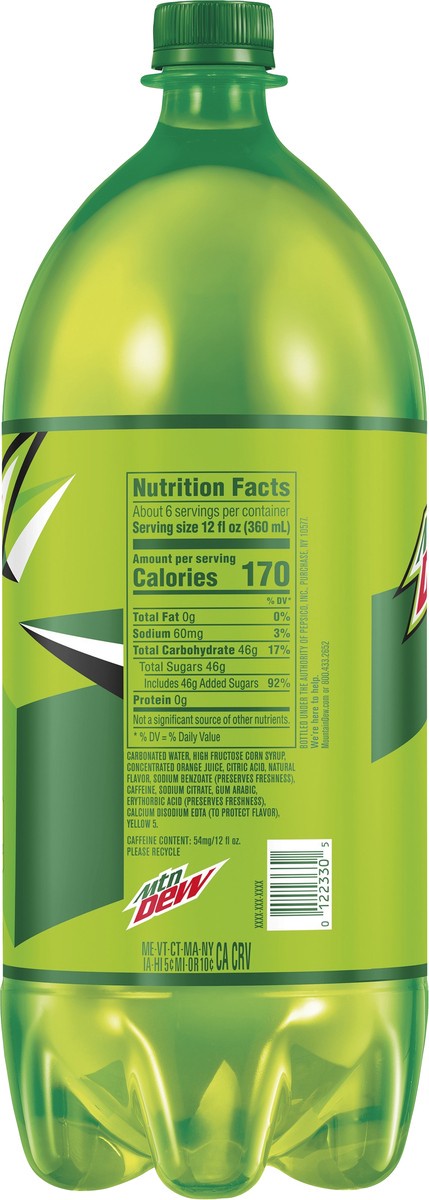 slide 4 of 6, Mountain Dew Soda, 1 ct
