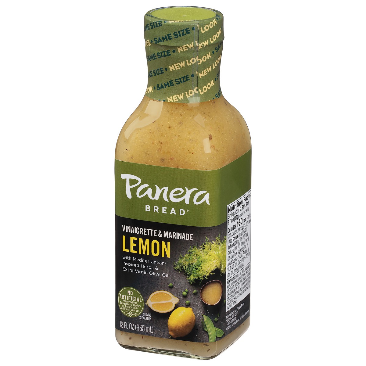 slide 3 of 9, Panera Bread Lemon Vinaigrette & Marinade 12 fl oz, 12 fl oz