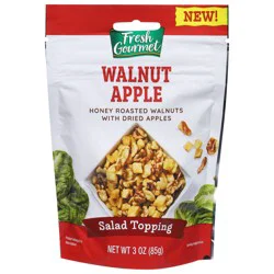Fresh Gourmet Salad Topping Walnut Apple